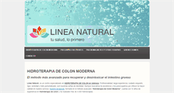 Desktop Screenshot of enlineanatural.com